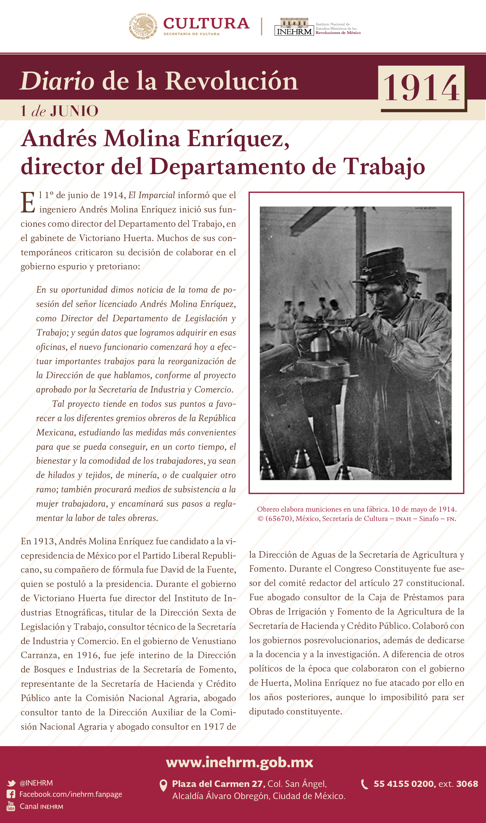 1 de junio 1914